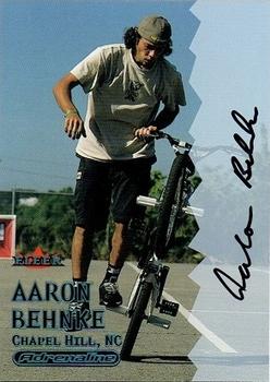 2000 Fleer Adrenaline - Autographs #A Aaron Behnke Front